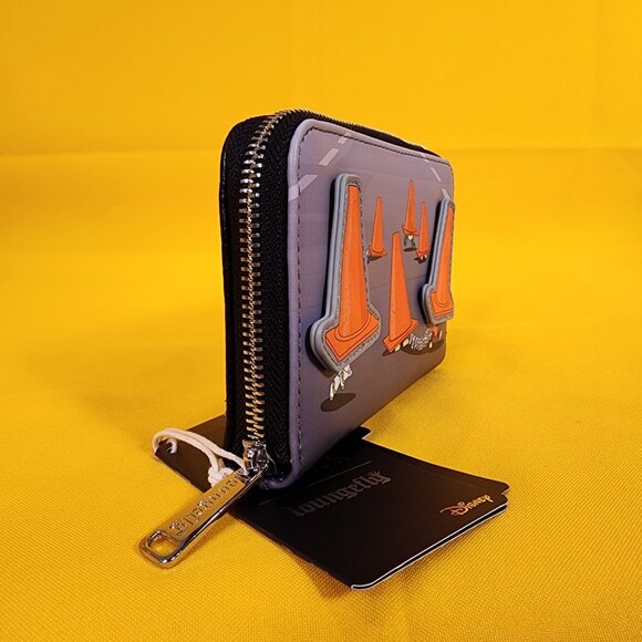 Loungefly Disney Pixar Toy Story 2 Walking Cones Scene Moveable Zip Wallet NEW - Picture 4 of 13